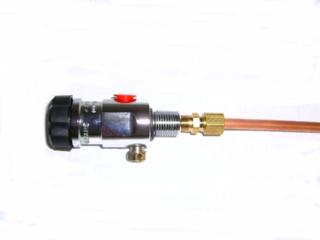 Dynotune 2.5LB Nitrous Bottle Valve