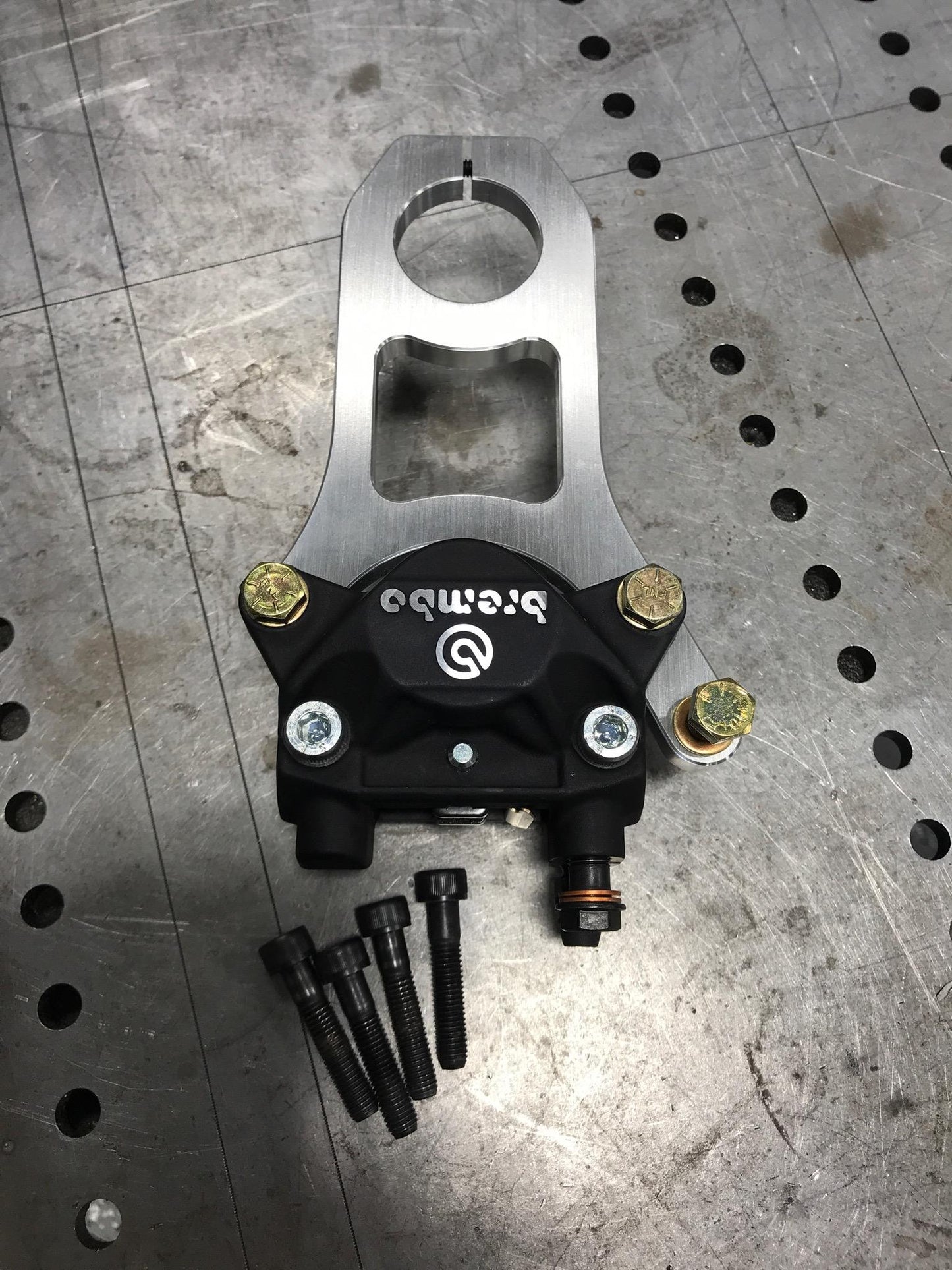 Dragbike Brembo Caliper with Rear Hanger