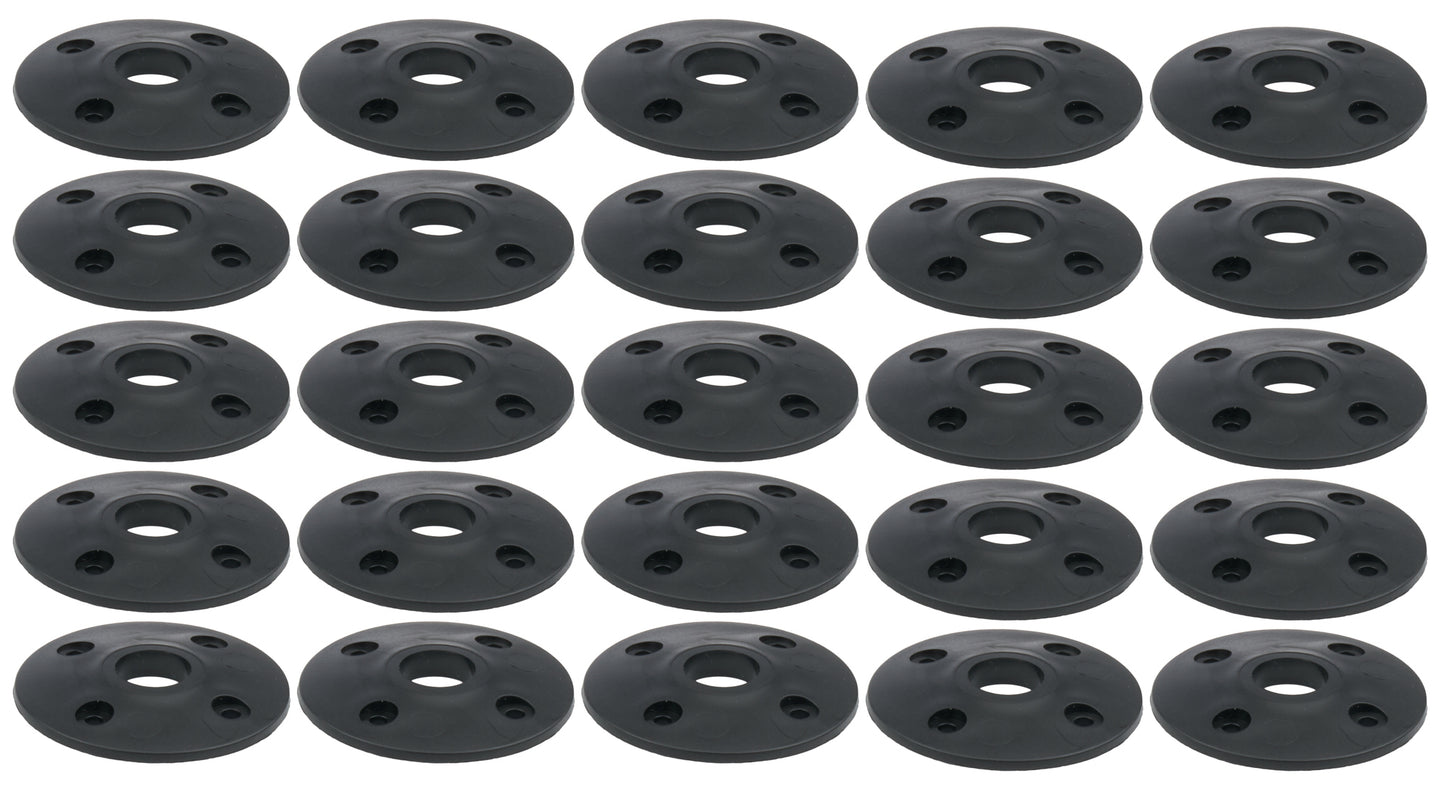 Scuff Plate Plastic Black 25pk