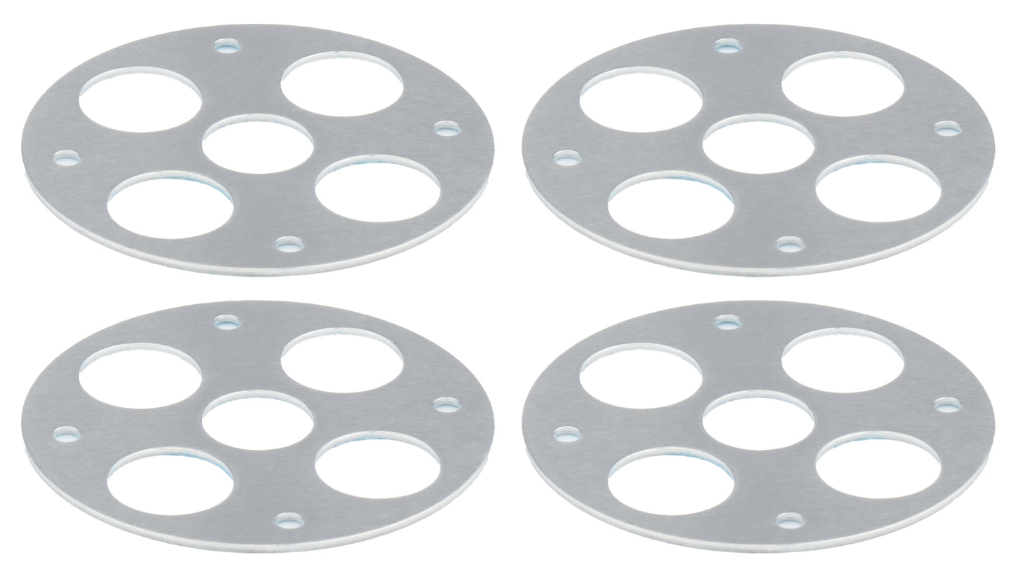 LW Scuff Plate Aluminum 1/2in 4pk