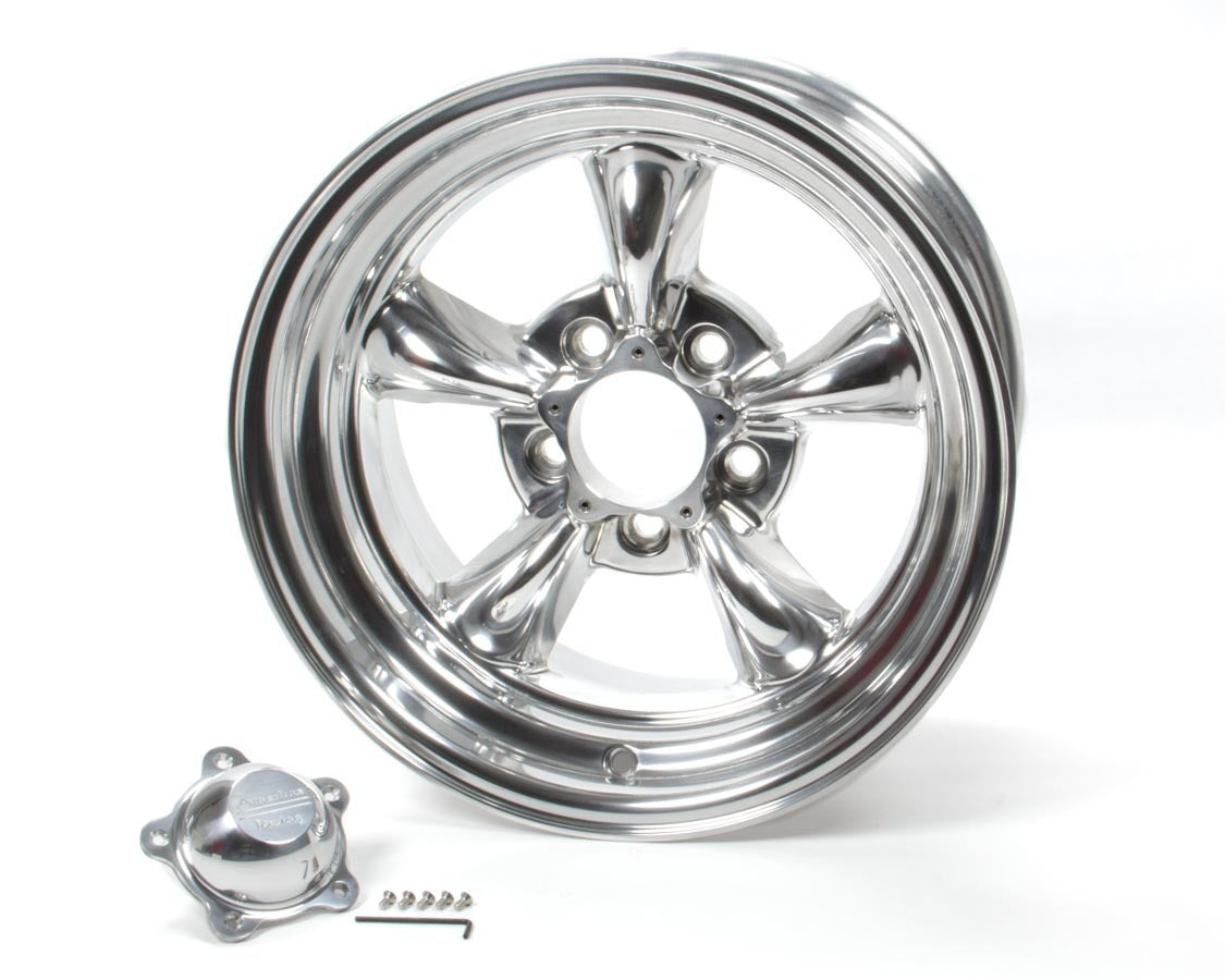 15x8 Torq Thrust II 5x120.65 BC Polished