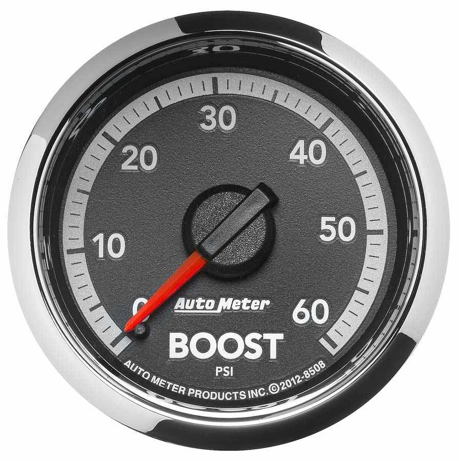 2-1/16 Boost Gauge 0-60 PSI Dodge Diesel