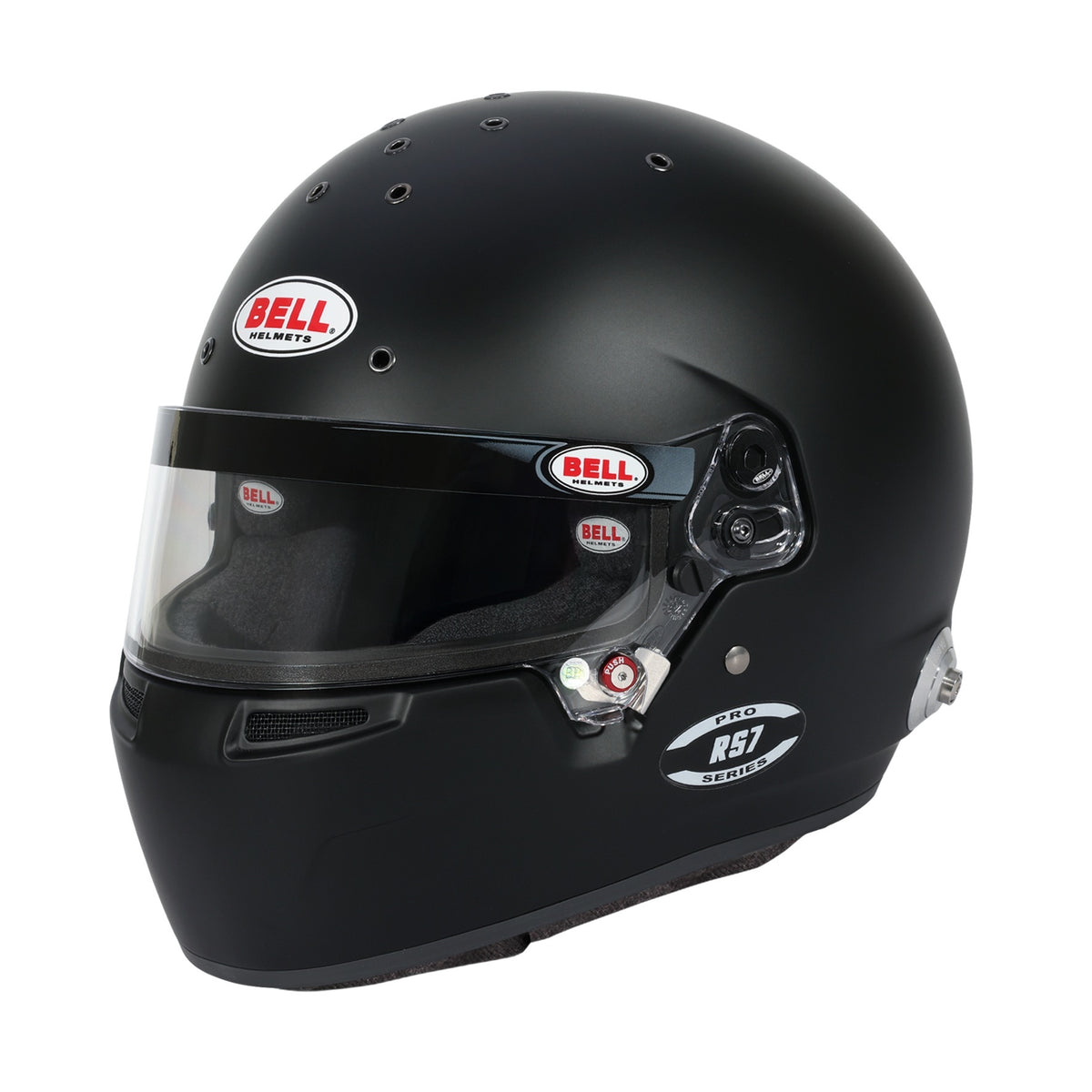 HELMET RS7 7-5/8+ FLAT BLACK SA2025 FIA8859