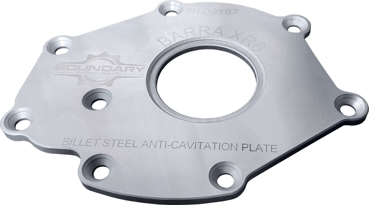 Billet Back Plate Ford Barra XR6 2012-2016