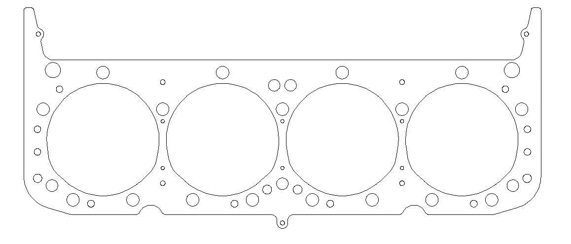 SBC MLS Head Gasket 4.165 Bore .036in