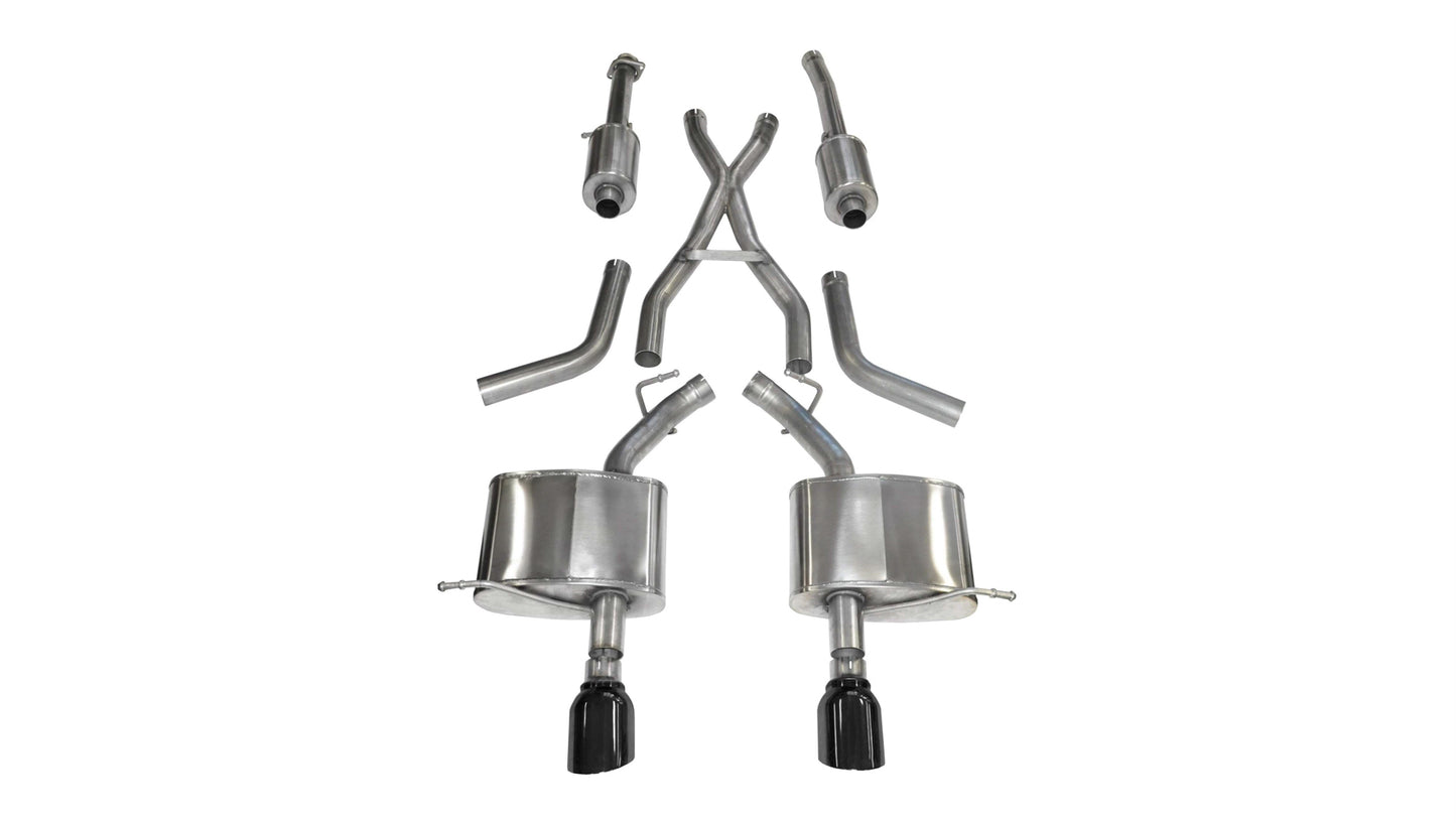 Exhaust Cat-Back -Back Dual Rear Exit wi