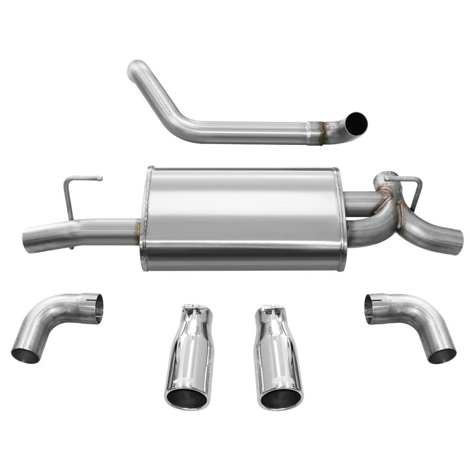 18- Jeep JL 3.6L Axle Back Exhaust