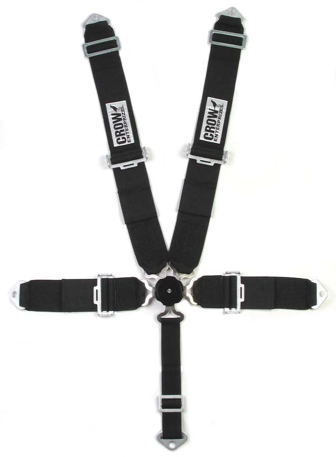 5-Way Kam Lock 3in 50in Lap Belt Black