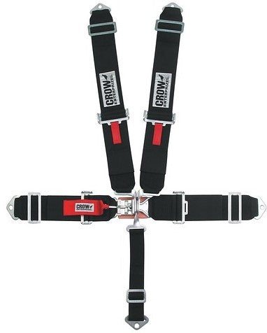 5-Way 3in L&L Lap Belt Pull Down Individual Ha