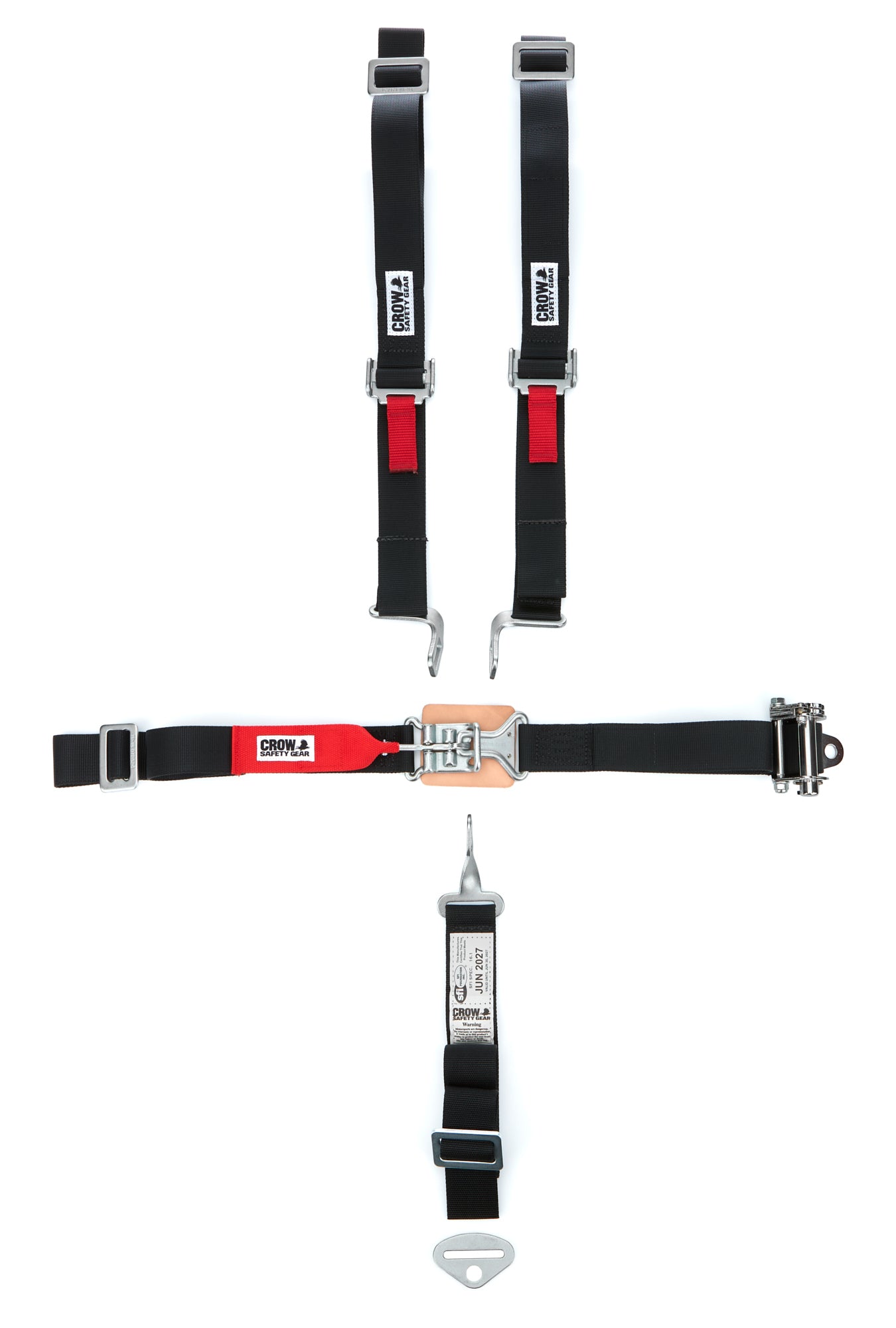 2in Ratchet 5-Way Restr aint.Latch & Link Right