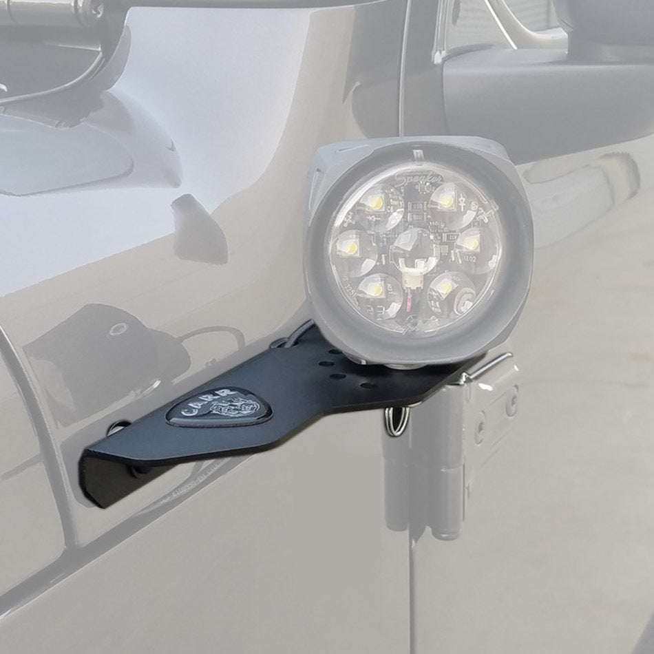 18- Jeep JL 180 Degree Light Mount Black Pair