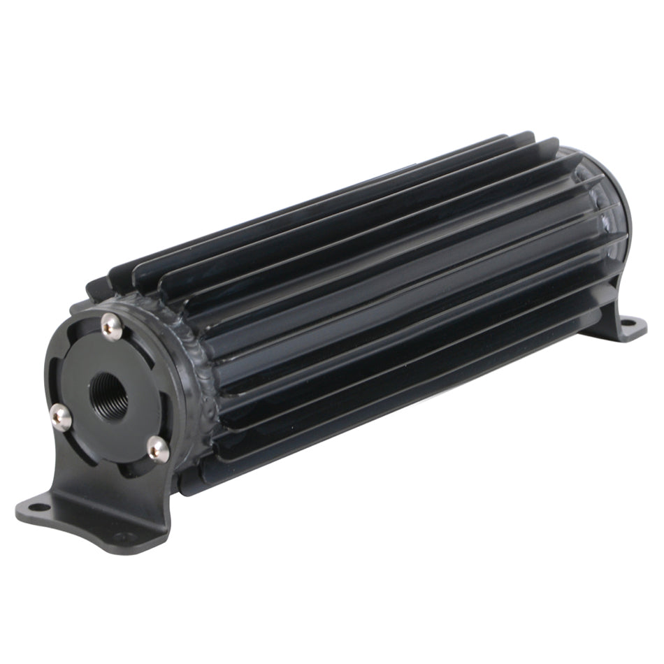 Single-Pass Heat Sink Co oler 10in Black Anodize