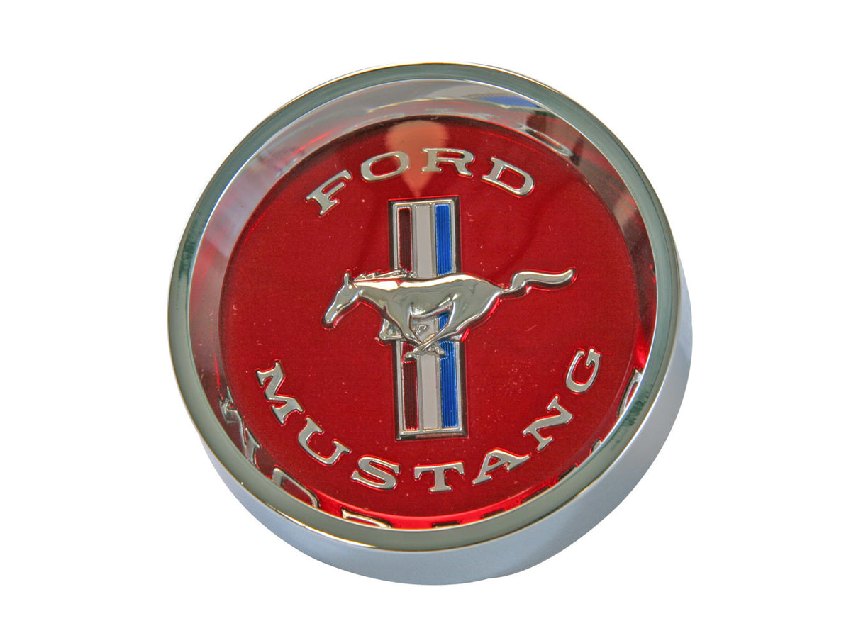 65-66 Red Wheel Center Steel