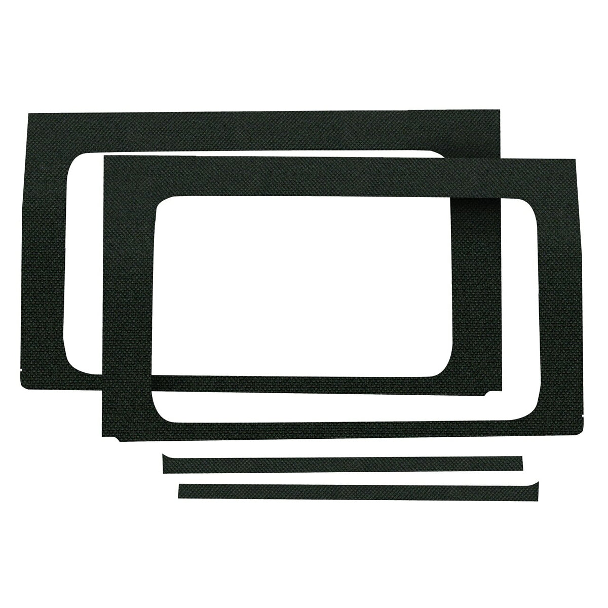 Jeep JL 4 DR 18- Side Window Black 4pc