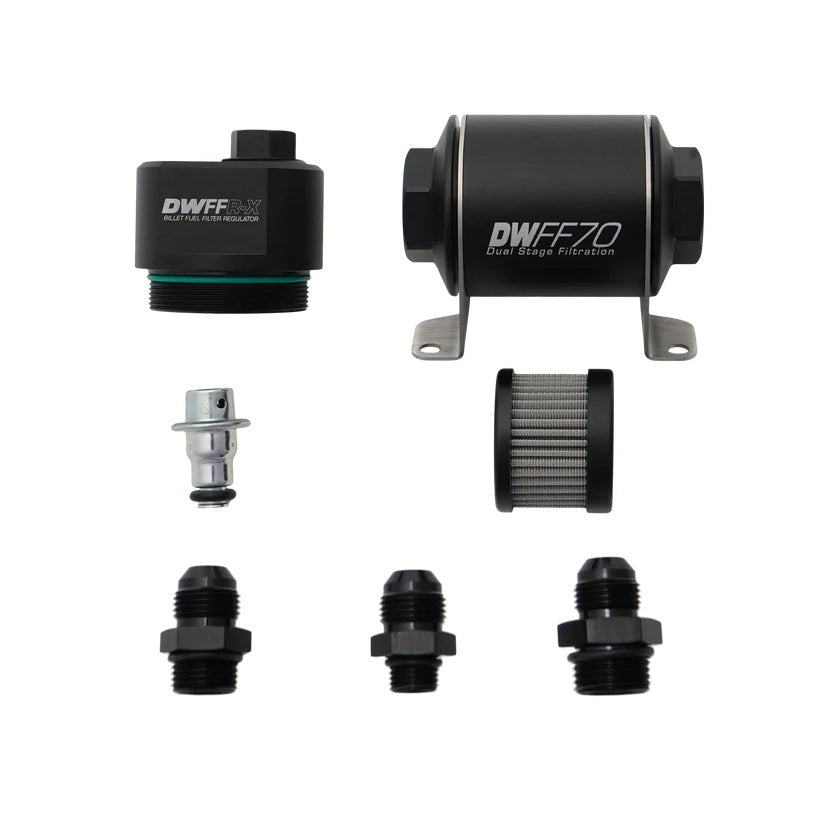 70mm Billet Filter Reg 10 Micron 8AN Fittings