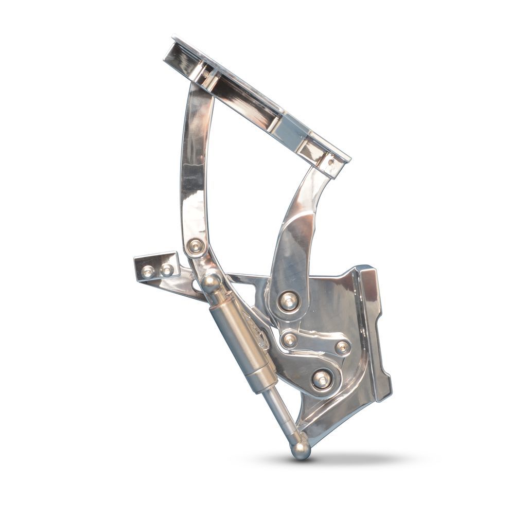 Billet Hood Hinges Polished