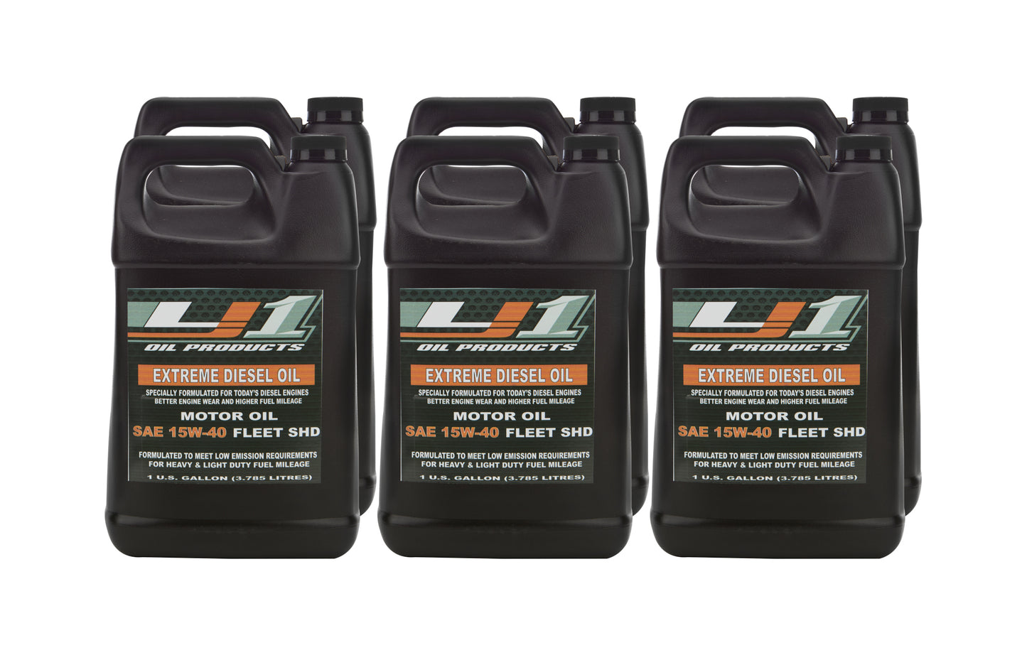 15W40 CK4 Heavy Duty 6 x 1 Gallon