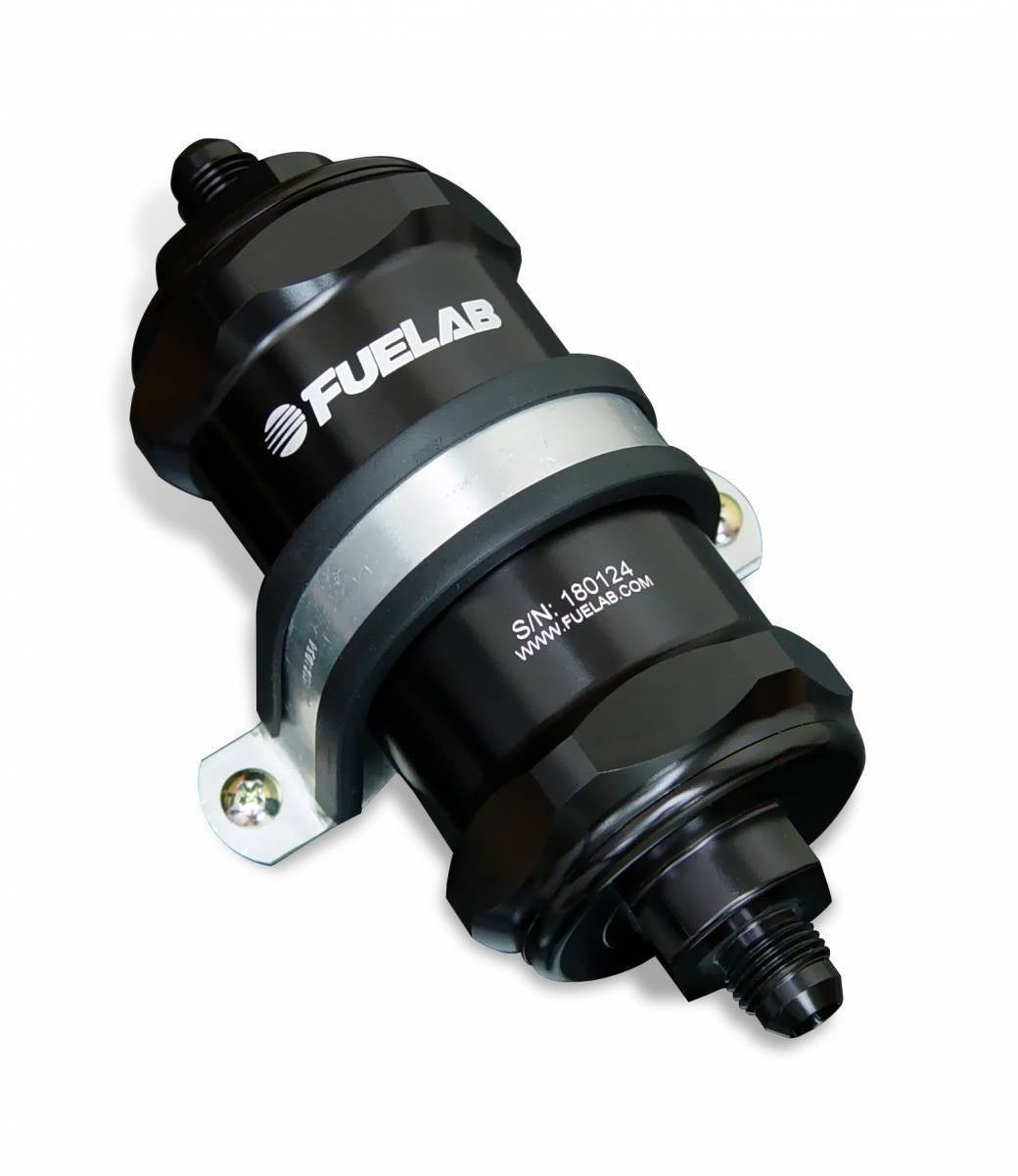 Fuel Filter In-Line 40 Micron Stainless 8AN