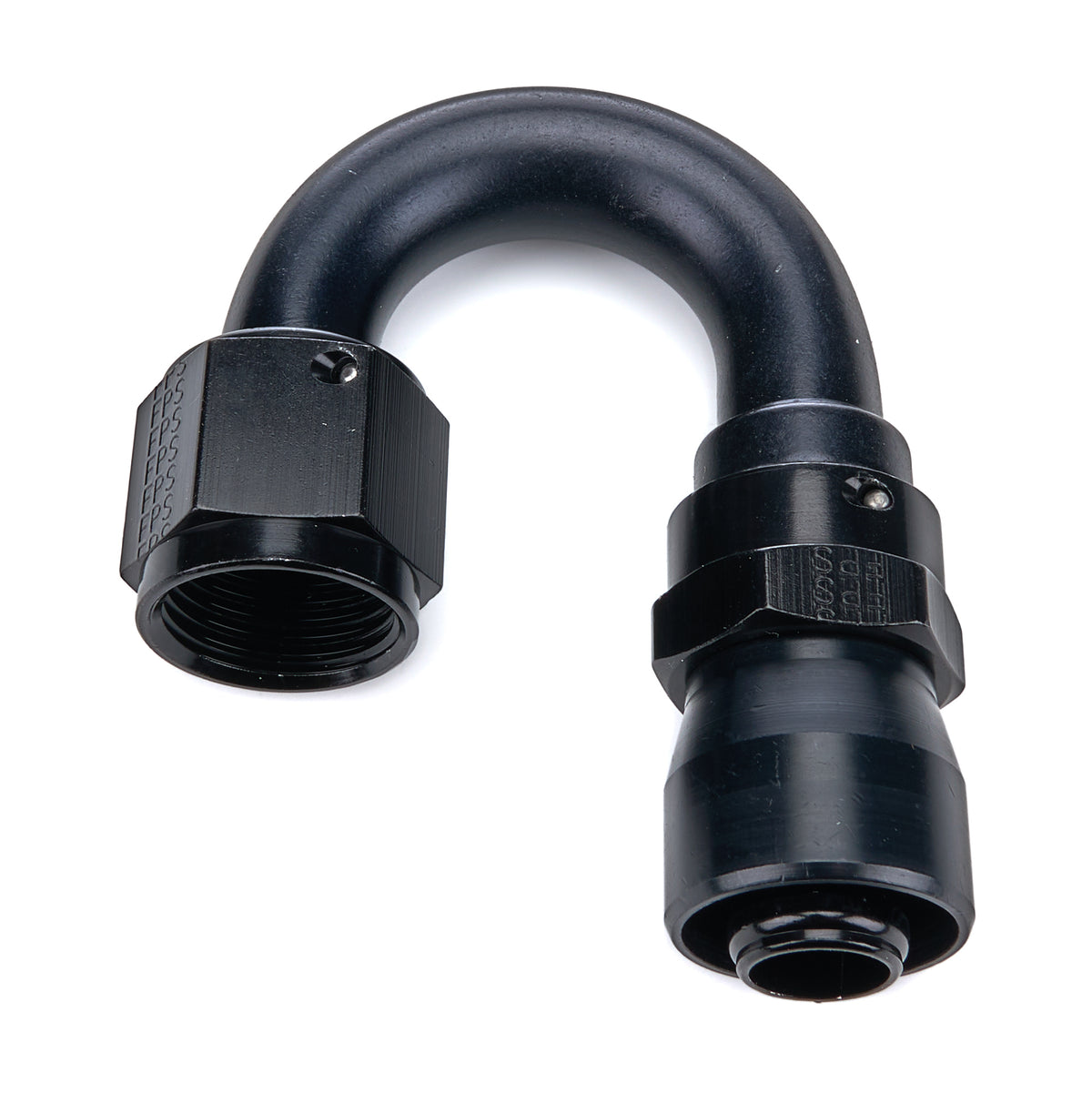 #10 180-Deg Crimp Hose Fitting