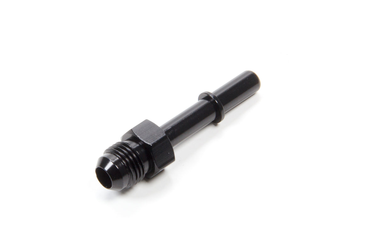 EFI Fuel Adapter Fitting #6 x 5/16 Black