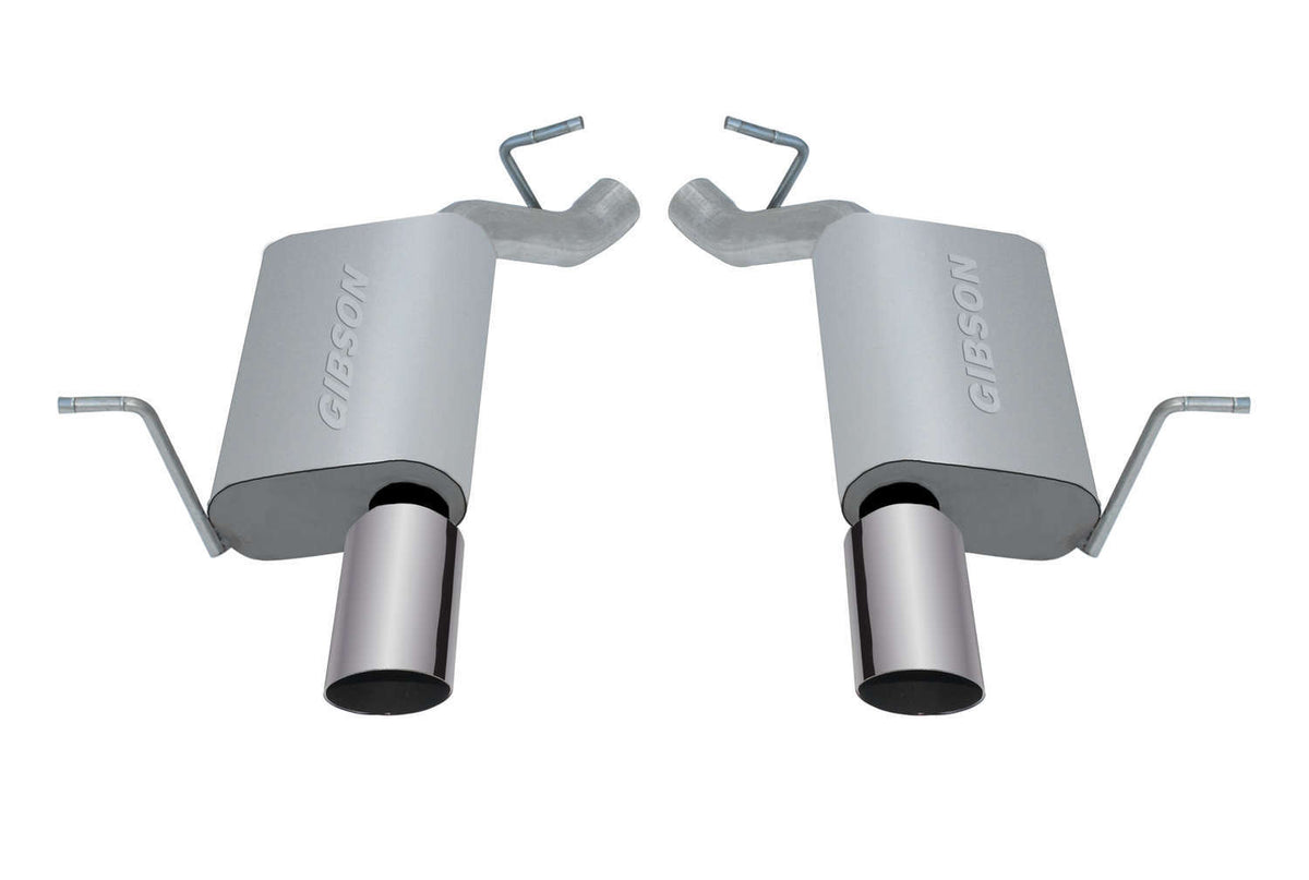 Axle Back Dual Exhaust S ystem Aluminized
