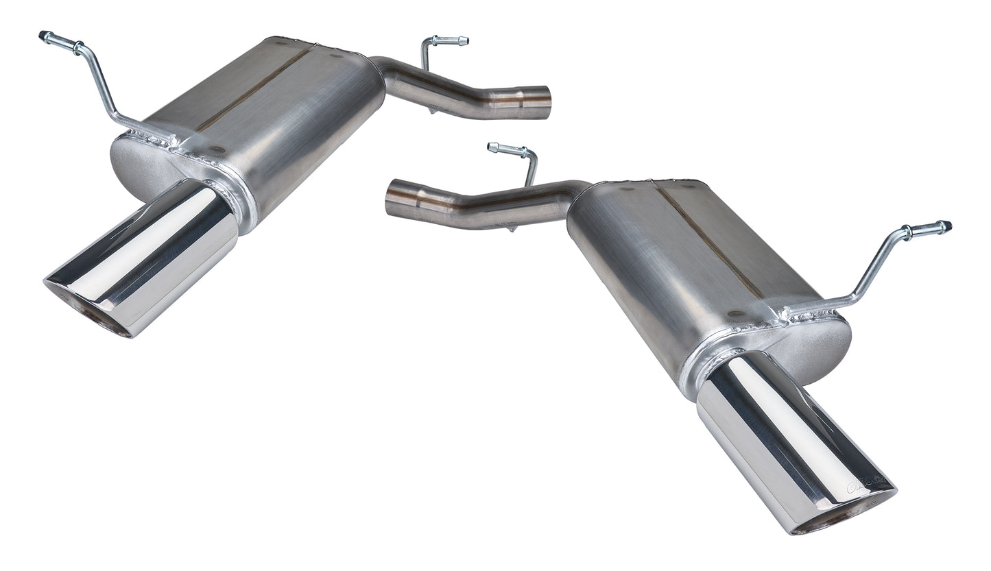 Axle Back Dual Exhaust S ystem Aluminized