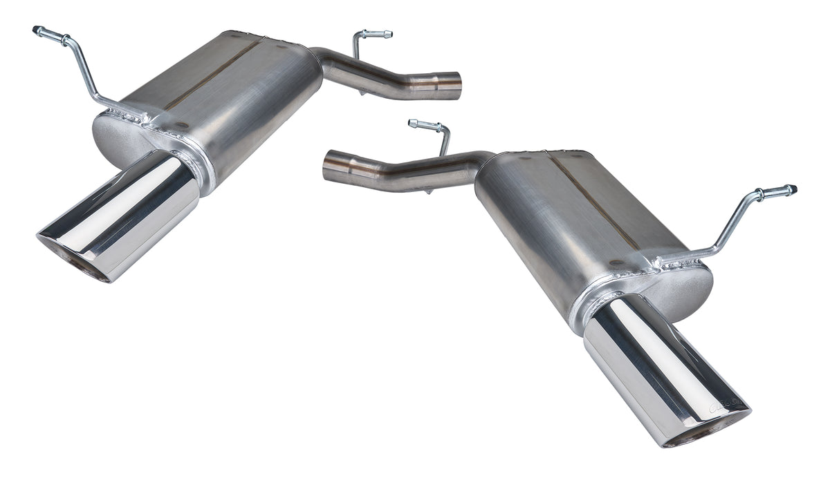 Axle Back Dual Exhaust S ystem Aluminized
