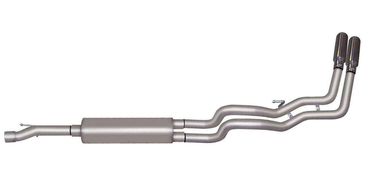 Cat-Back Dual Sport Exha ust System Aluminized