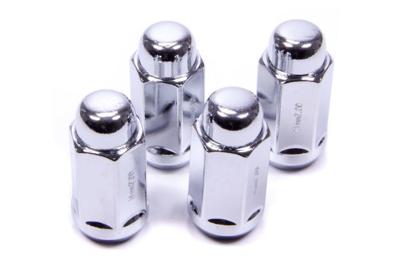 4 Lugnuts Acorn Bulge 14mm x 2.0