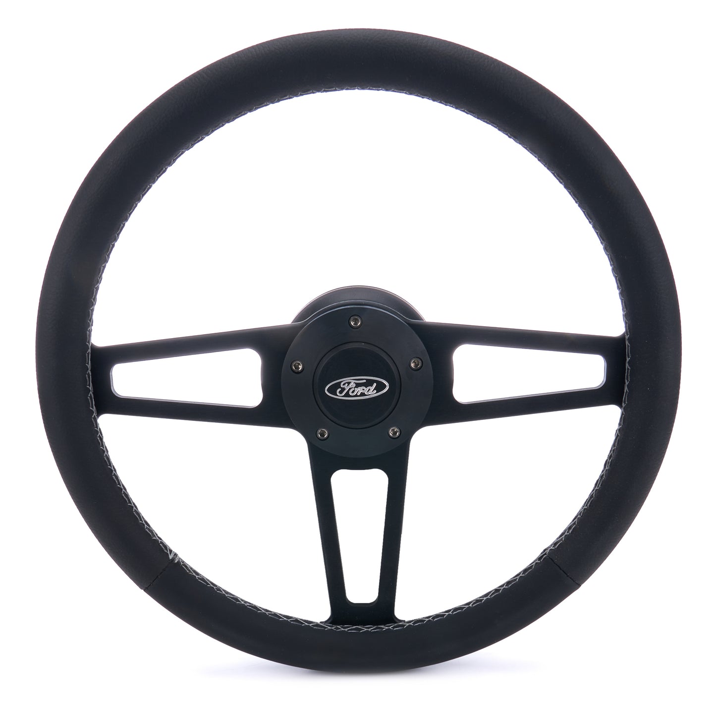 T Series Blk Wheel FORD Logo/Install Kit