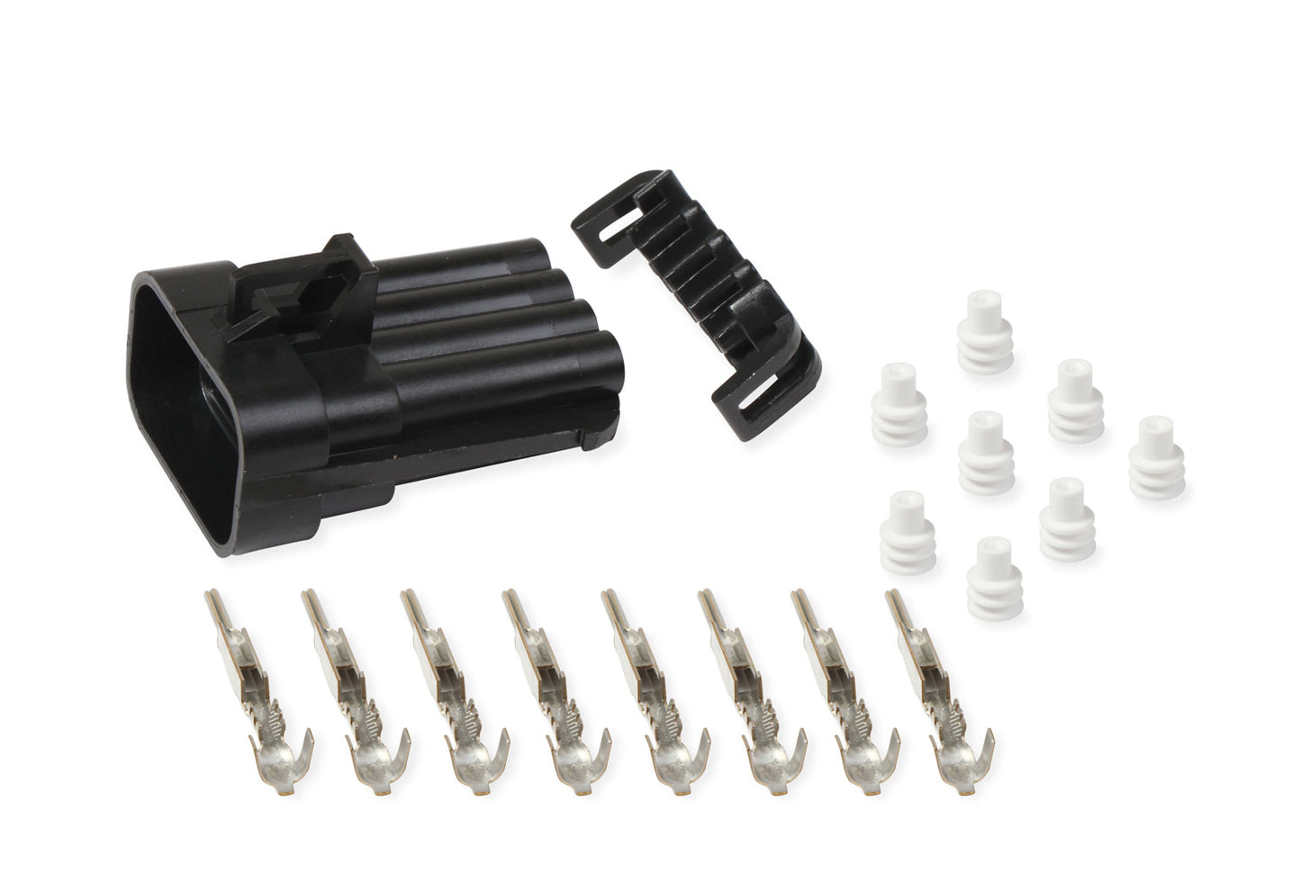 Metripack 8-Pin Male Black