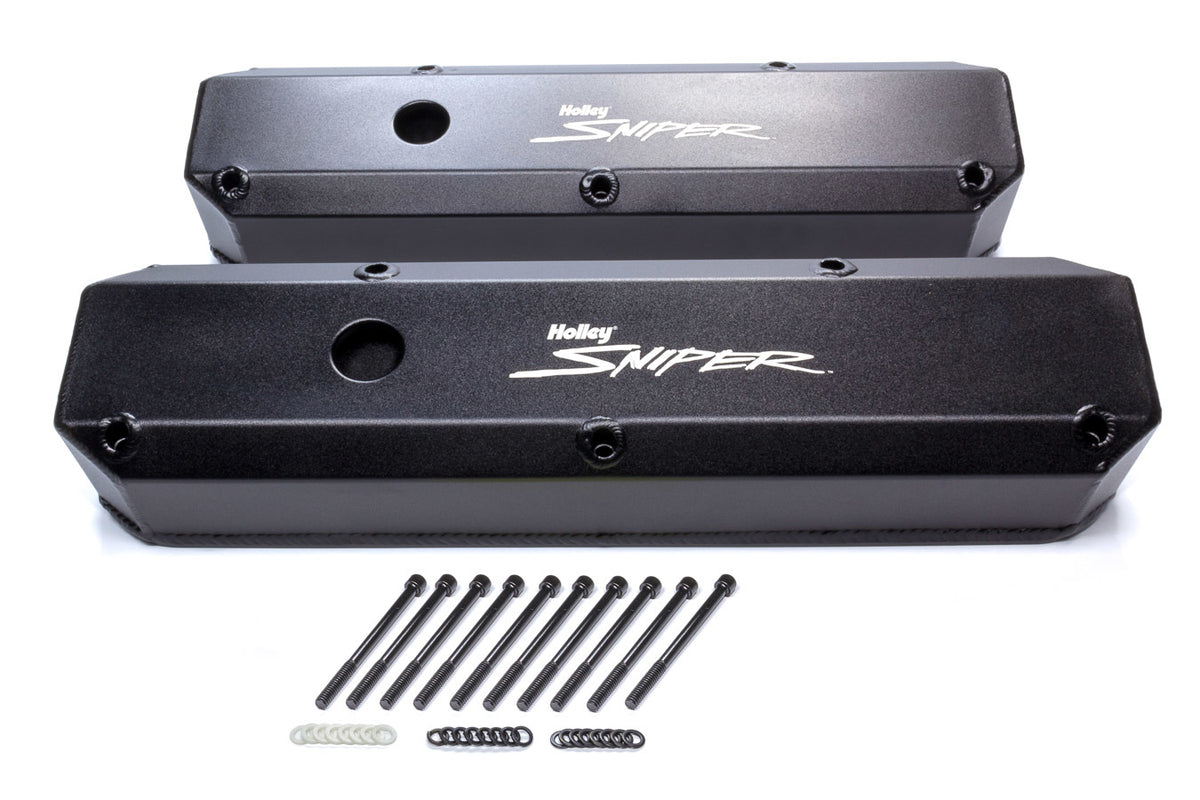 Sniper Fabricated Valve Covers SBM Tall 64-91