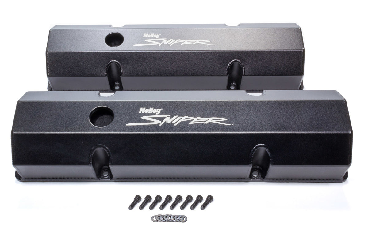 Sniper Fabricated Valve Covers SBC Tall