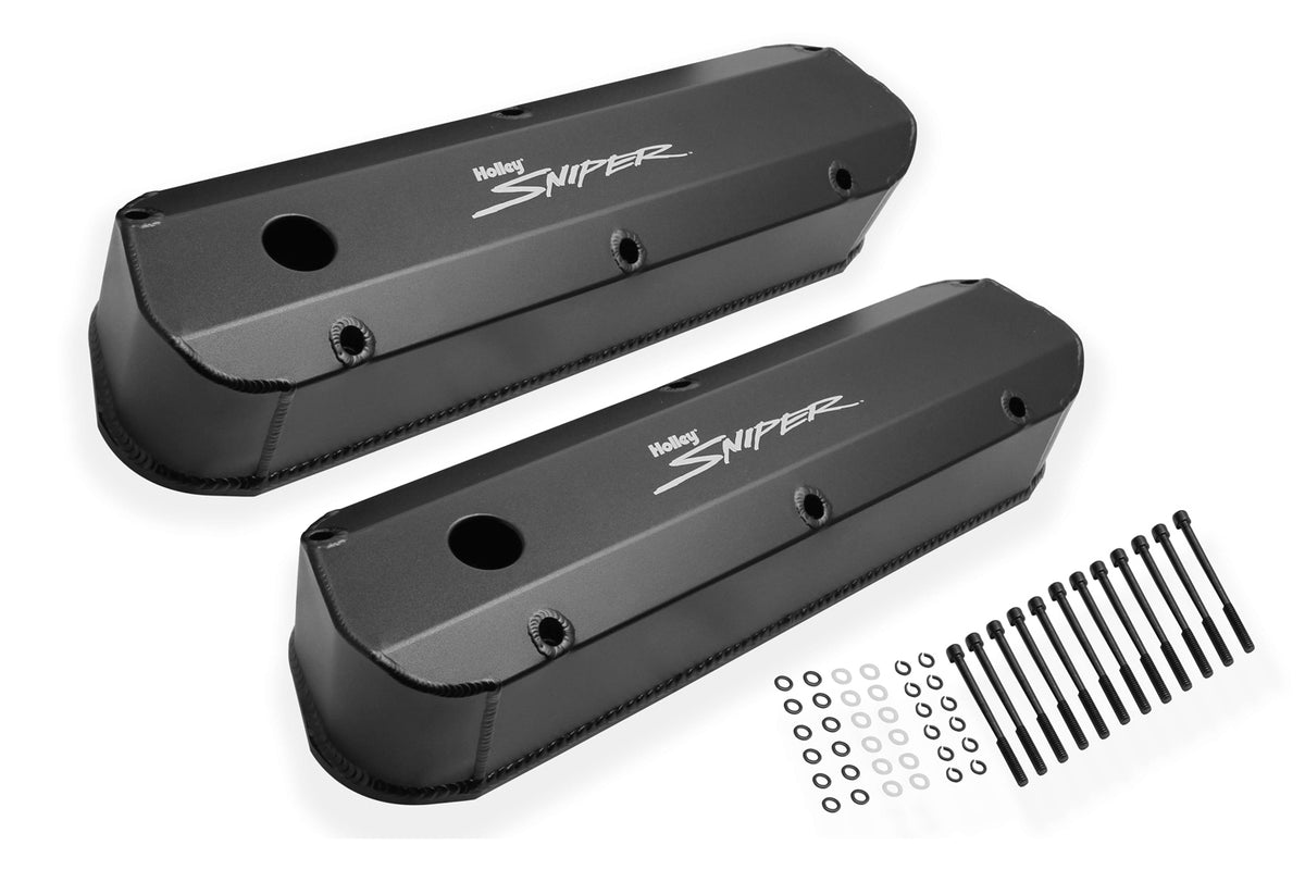 Sniper Fabricated Valve Covers SBF Tall