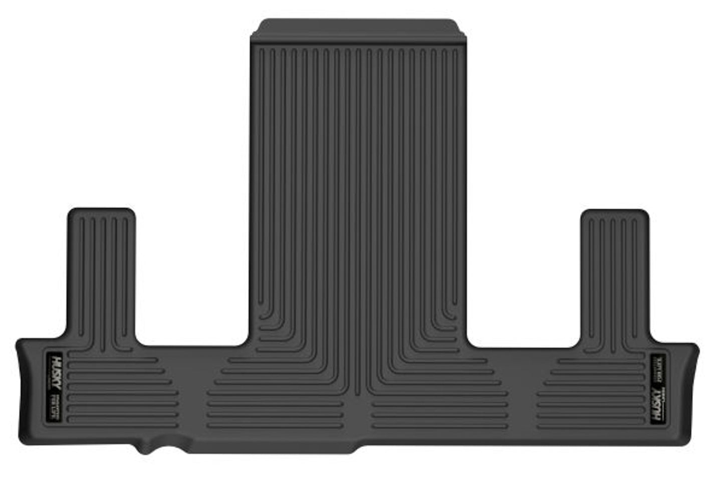 21- Chevy Tahoe Floor Liners Second Row Black