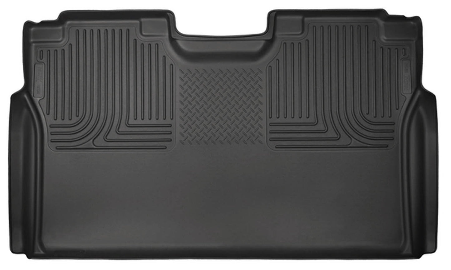 15- Ford F150 Supercrew Rear Floor Liners Black