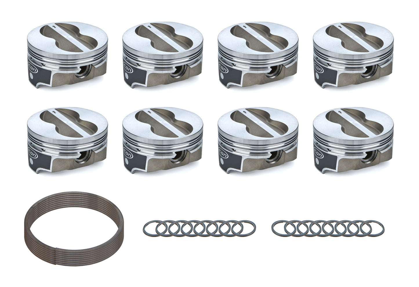 ICON FHR Piston - Chevy 383 6.00 Rod -10cc Fla