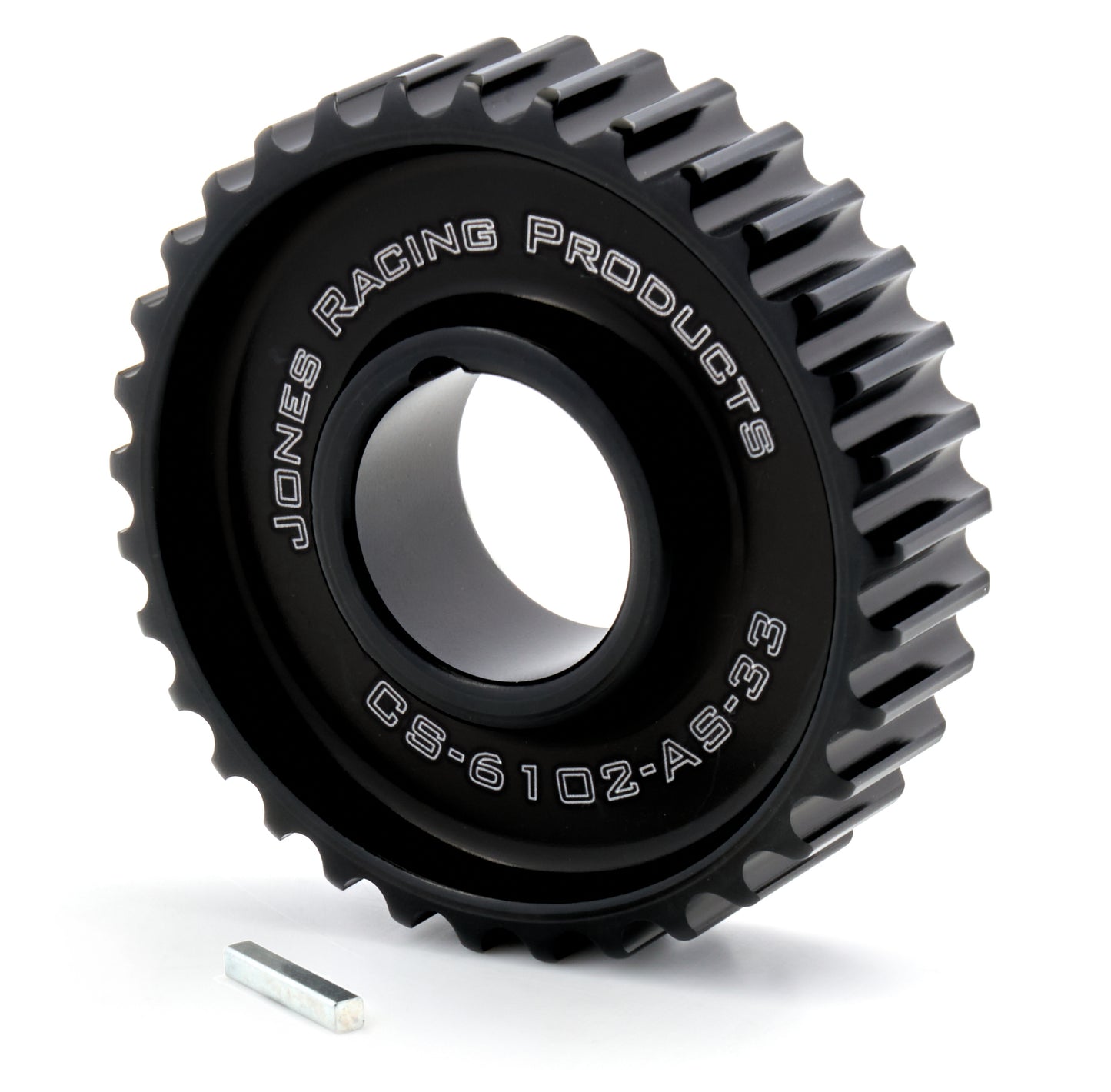 HTD Crankshaft Pulley 33 Tooth 1-1/8 ID 1/8in Key