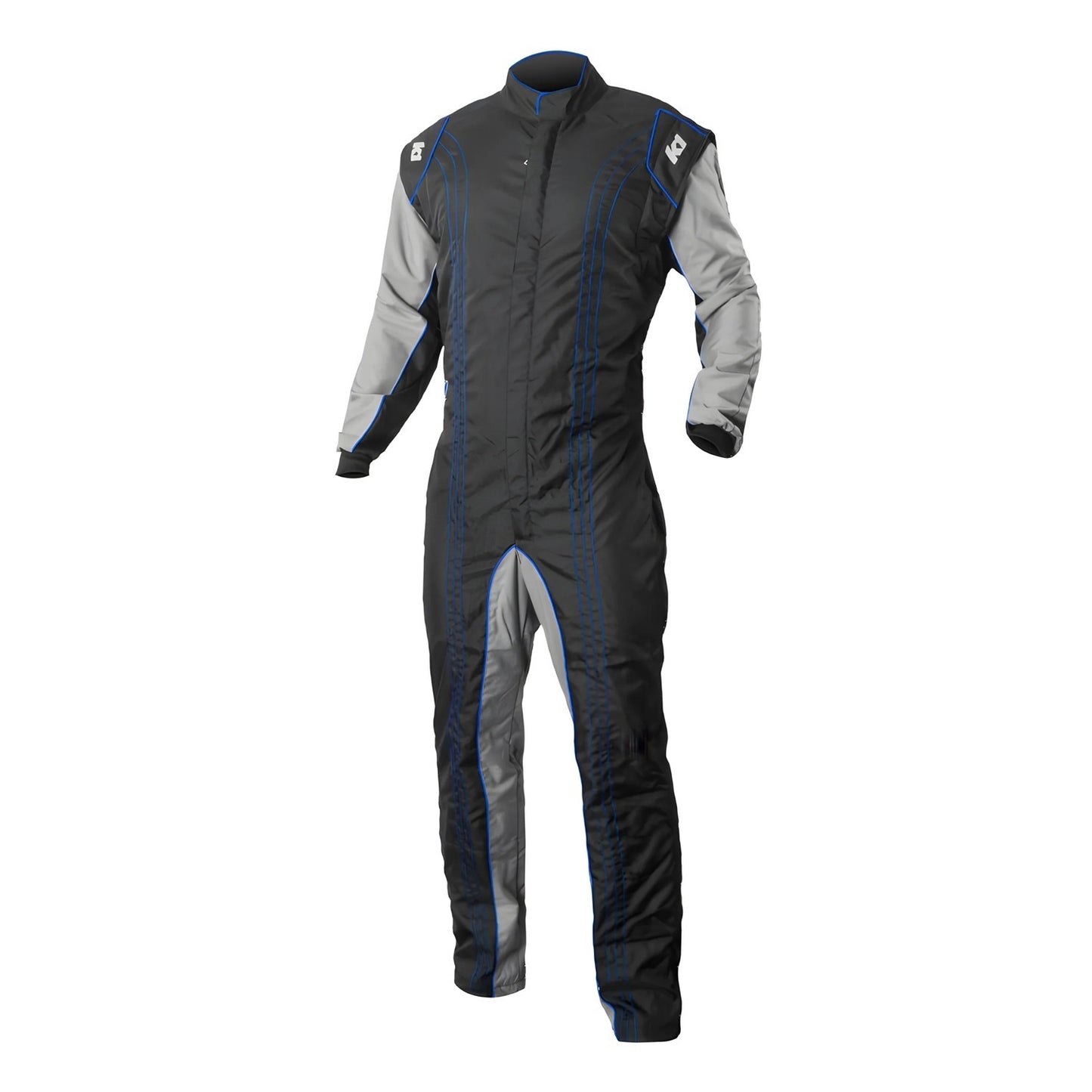 Suit Karting GK2 Adult Large Black/Blue