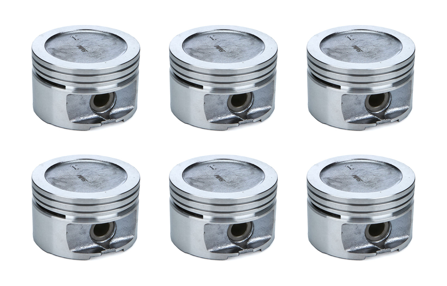 Chevy 3.4L V6 Piston Set 92.5mm Bore - Dished