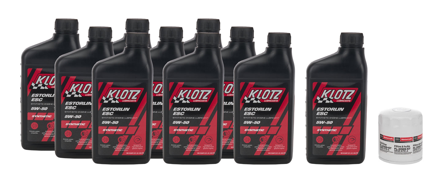 Oil Change Kit 2015 Mustang GT350 5.2L