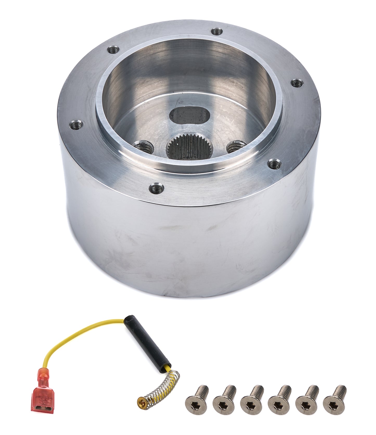 Steering Wheel Hub Adapter Polished