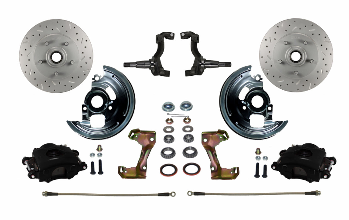 A F & X-body Spindle Mo unt Kit Cross Drilled an