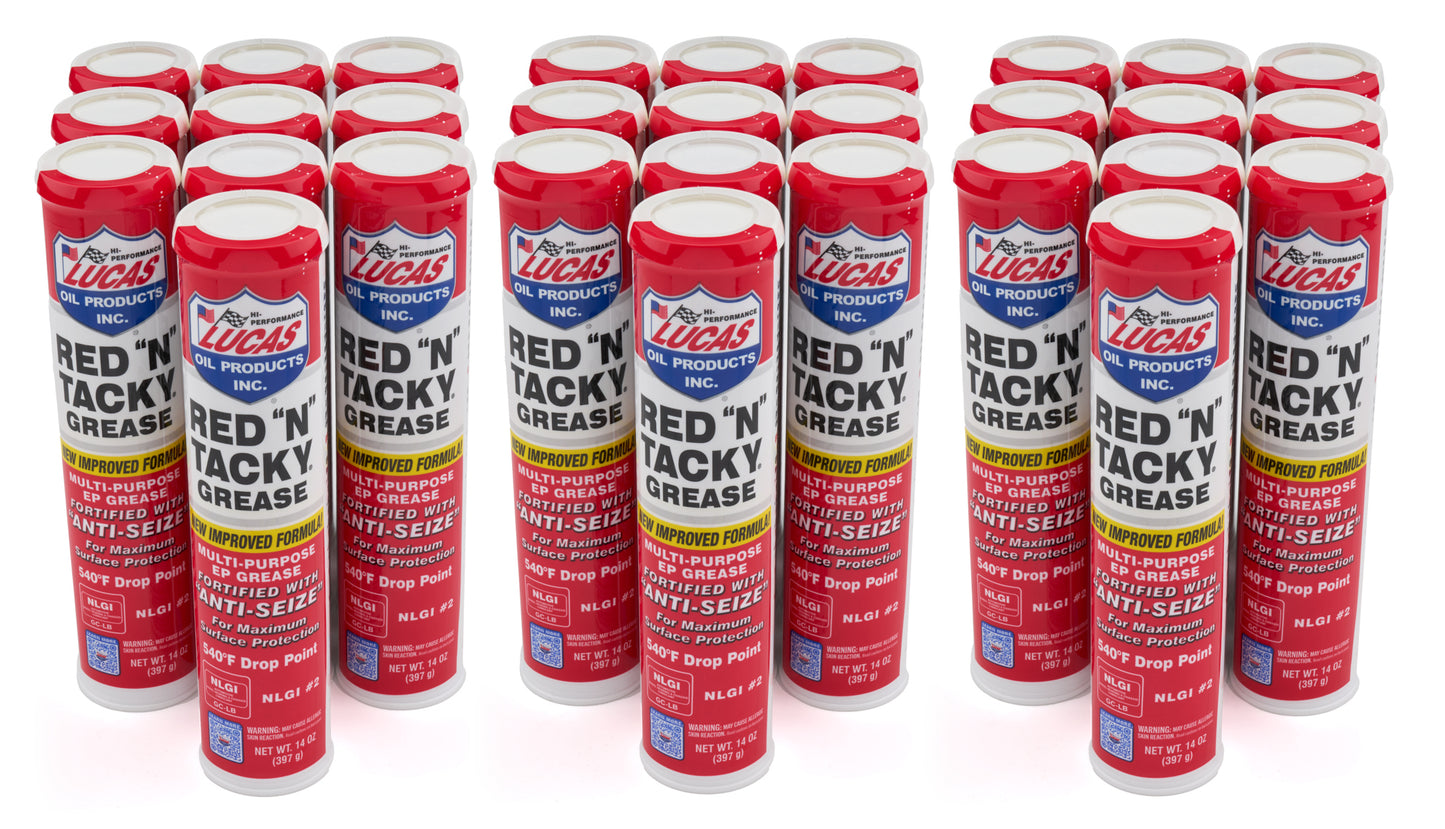 Red-N-Tacky Grease Case/30-14oz Tube