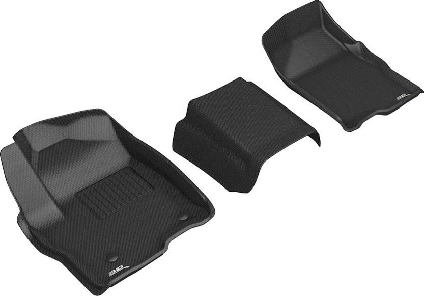 GM P/U 1500 19- Kagu Fl oor Liners 1st Row Black