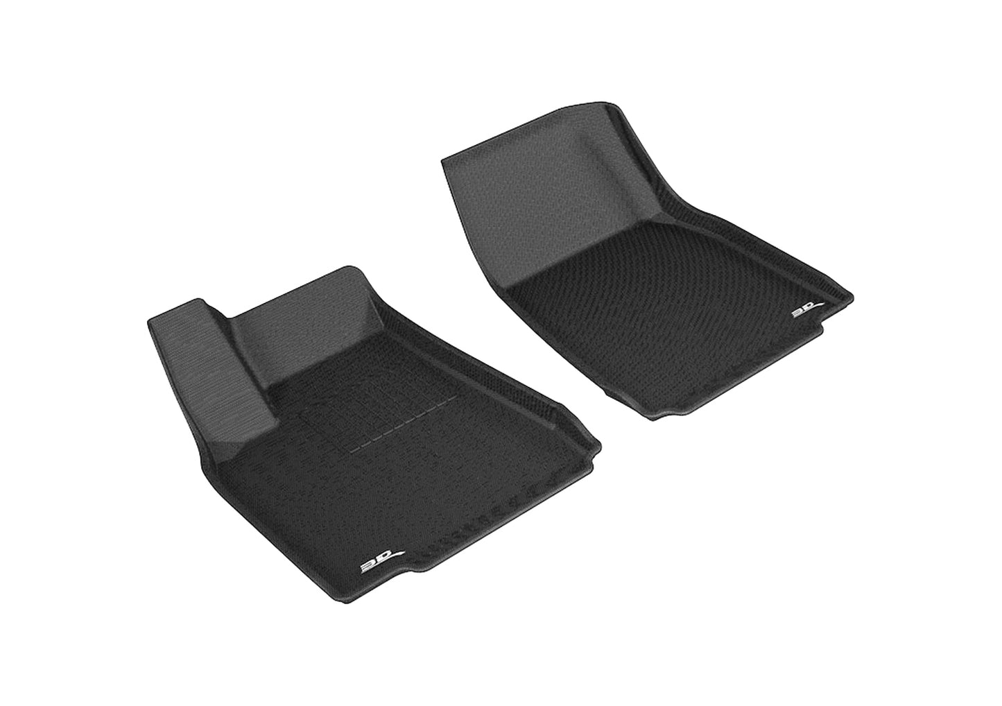 Tesla Model X 16- Kagu Front Floorliner Black
