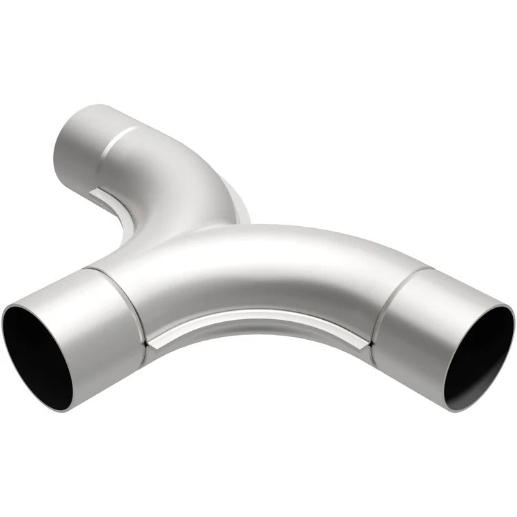 Exhaust Y-Pipe 2.5IN X 2.5IN 180 Degree SS