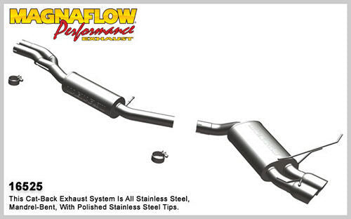 Cat-Back Exhaust 08-13 BMW 128i 3.0L