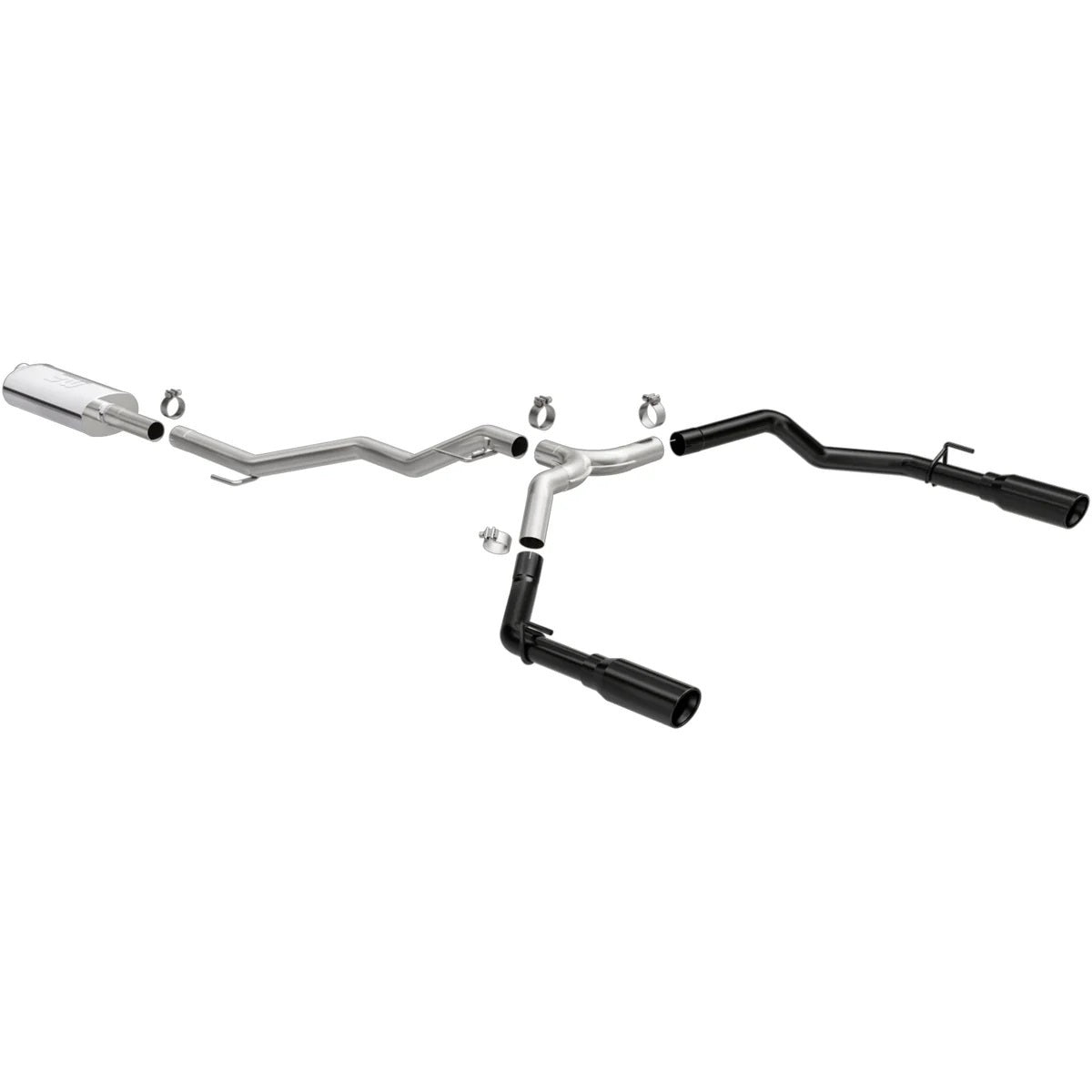 Cat-Back Exhaust 20-26 Jeep Gladiator 3.6L Blk