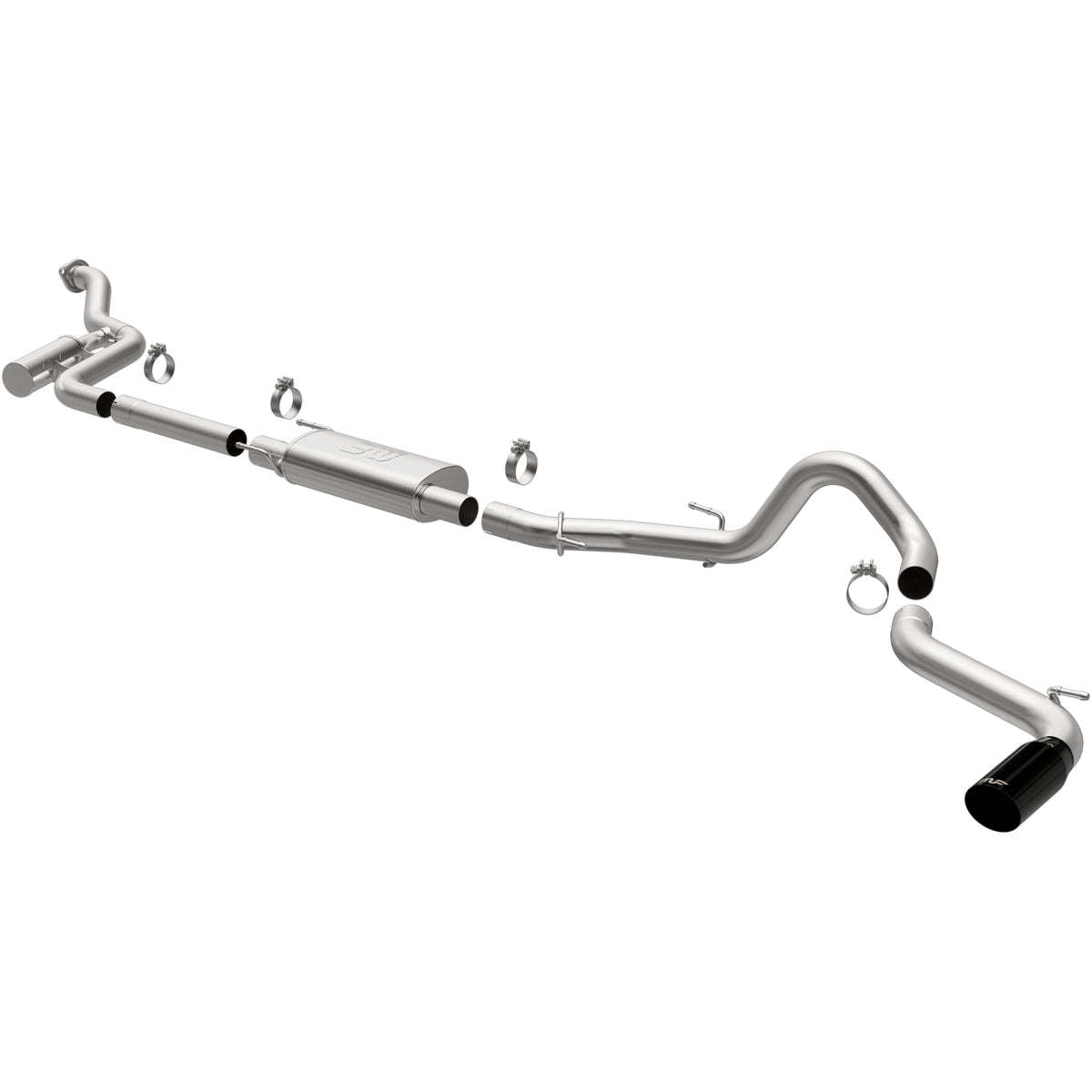 Cat-Back Exhaust 24-26 Toyota Tacoma 2.4L Blk